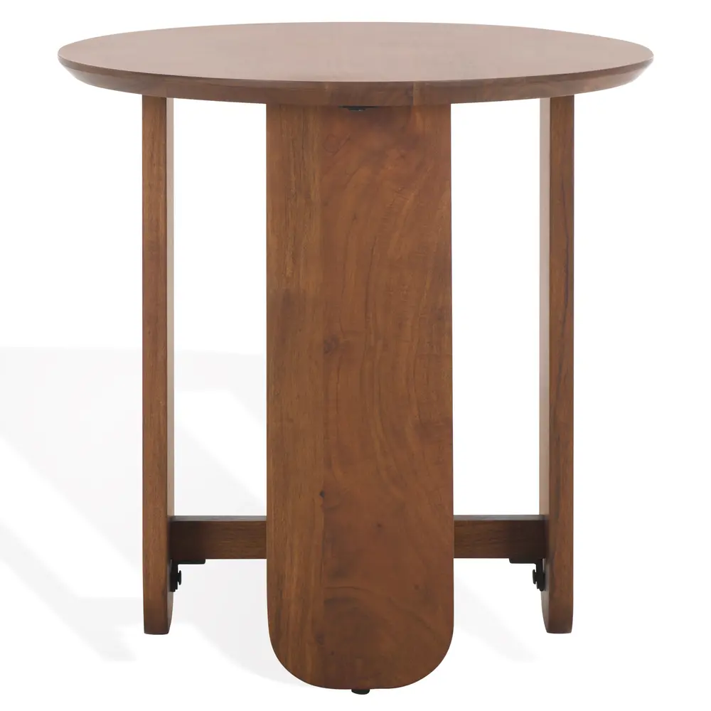 Raybelina Round Wood Accent Table