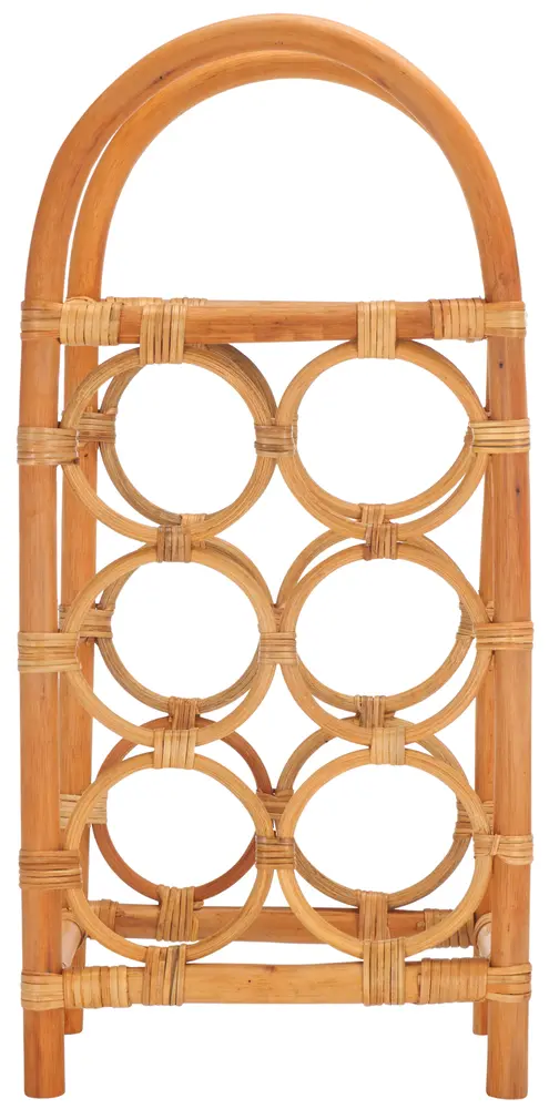 Lyza Rattan Wine Rack
