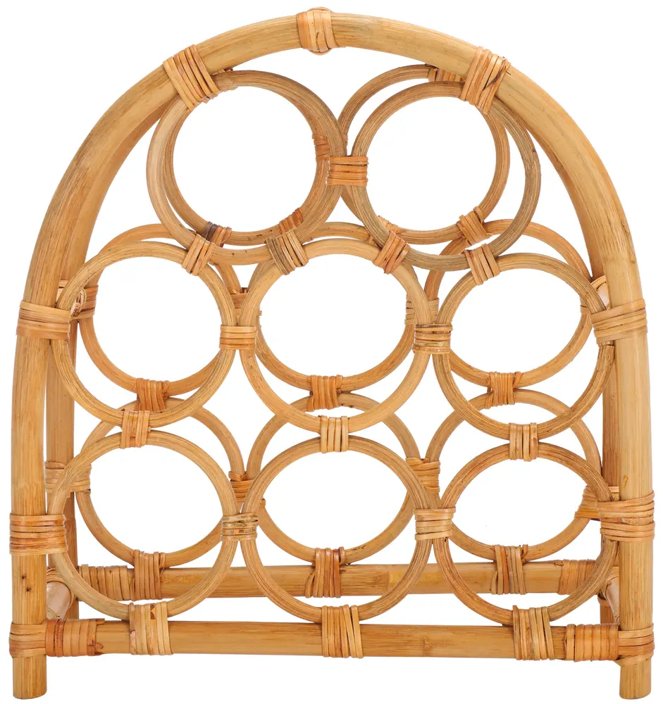 Wilda Rattan Wine Rack