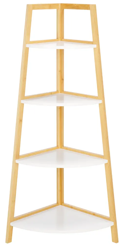 Rainier 4 Tier Corner Shelf