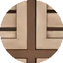 Brown Frame / Sand Drawers