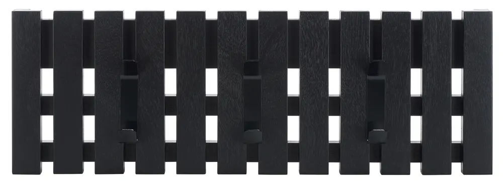 Cato 3 Hook Wall Mounted Coat Rack