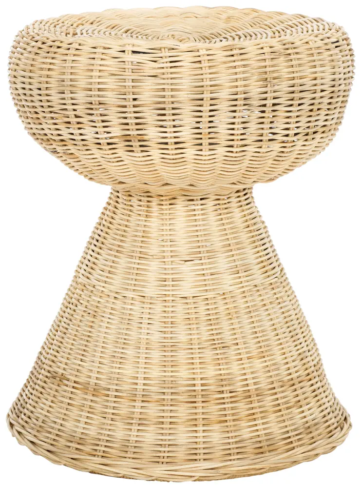 Tritan Rattan Accent Table / Stool