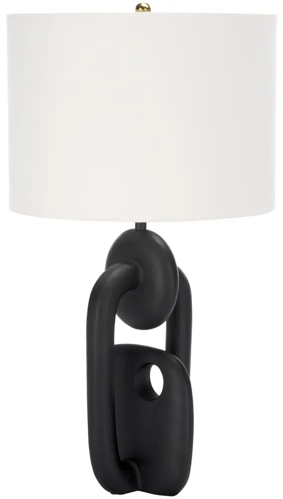 Syrah, 25.5 Inch, Black, Aluminum Table Lamp