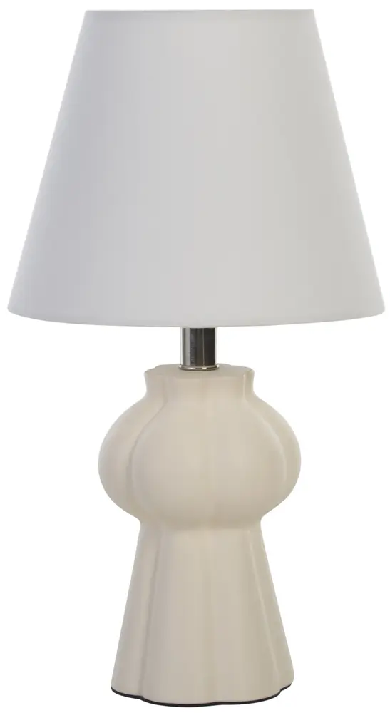 Tolia, 17.75 Inch, Off White, Ceramic Table Lamp