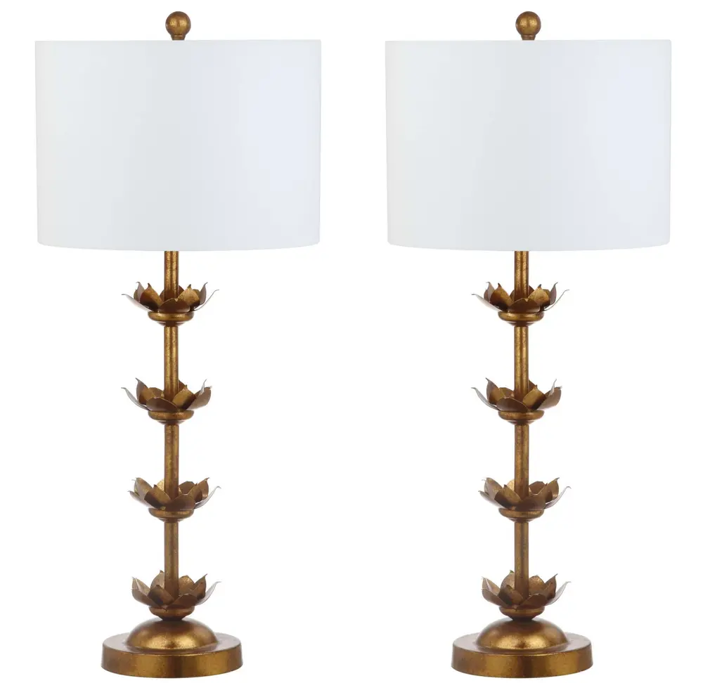 Lani Leaf 32 Inch H Table Lamp