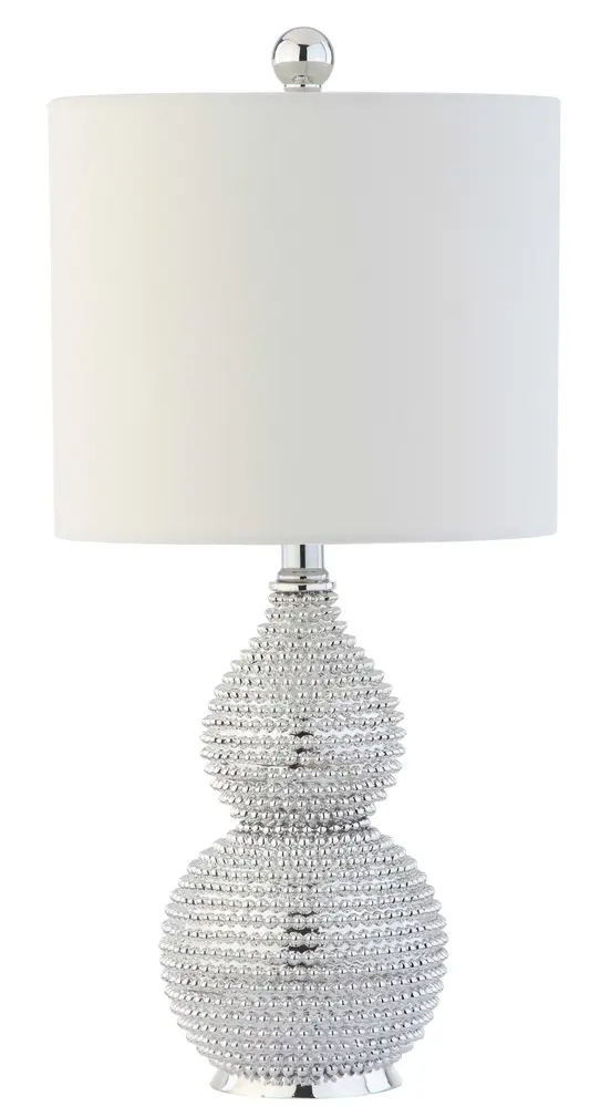 Clarabel Chrome 20 Inch H Table Lamp