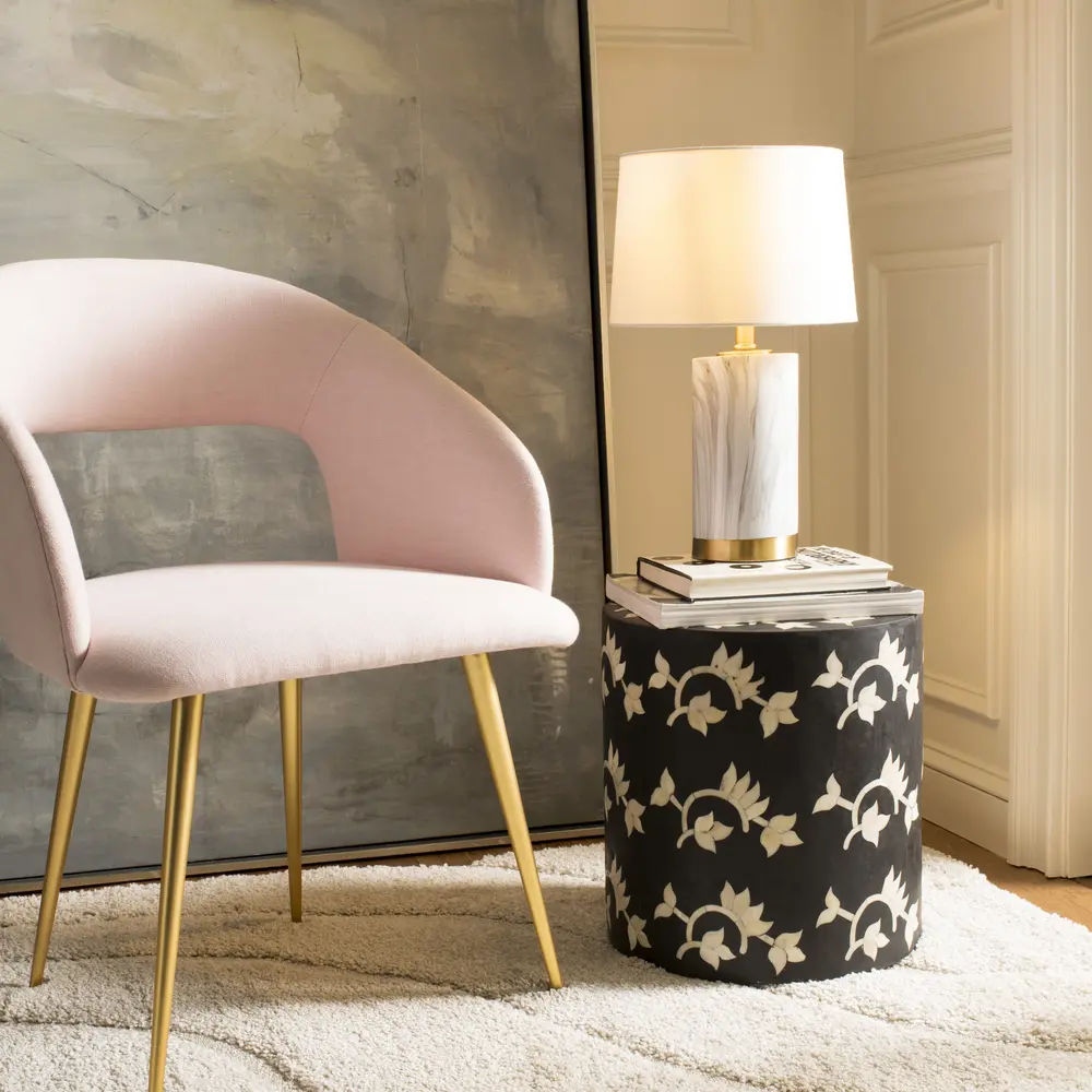 Clarabel Marble 18.25 Inch H Table Lamp