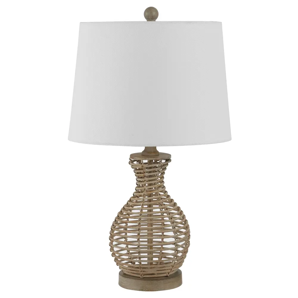 Flora Seagrass Table Lamp