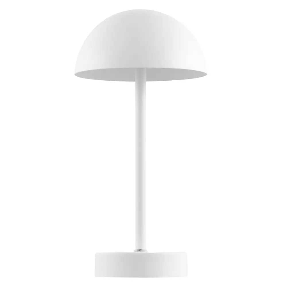 Helene, 12 Inch, White, Iron, Rechargeable Led Table Lamp?