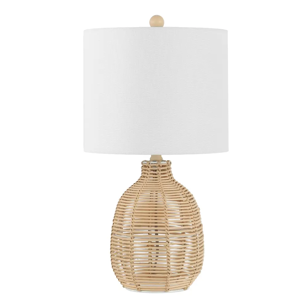 Oroya, 23 Inch, Light Natural, Rattan Table Lamp