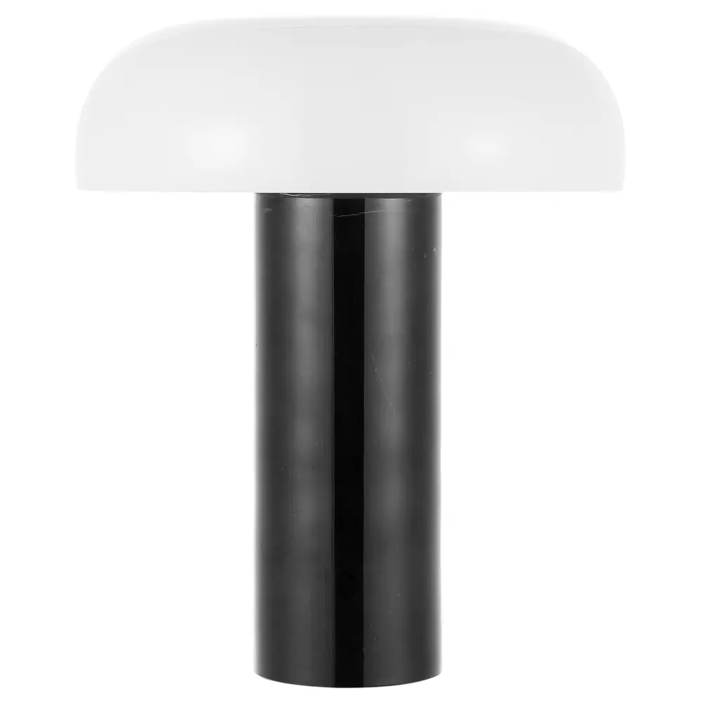 Reiss, 15 Inch, Black, Glass/Marble Table Lamp