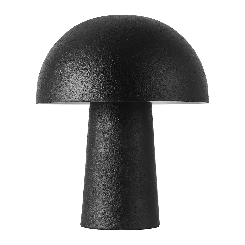 Kieza, 12 Inch, Black, Metal Table Lamp