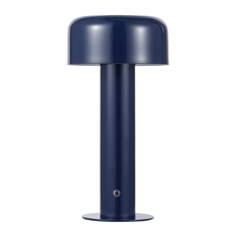 Bonny, 13.375 Inch, Dark Blue, Metal Table Lamp