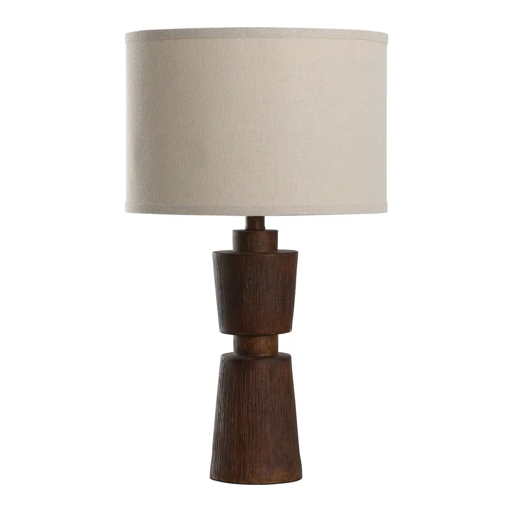 Nici, 23 Inch, Brown, Resin Table Lamp