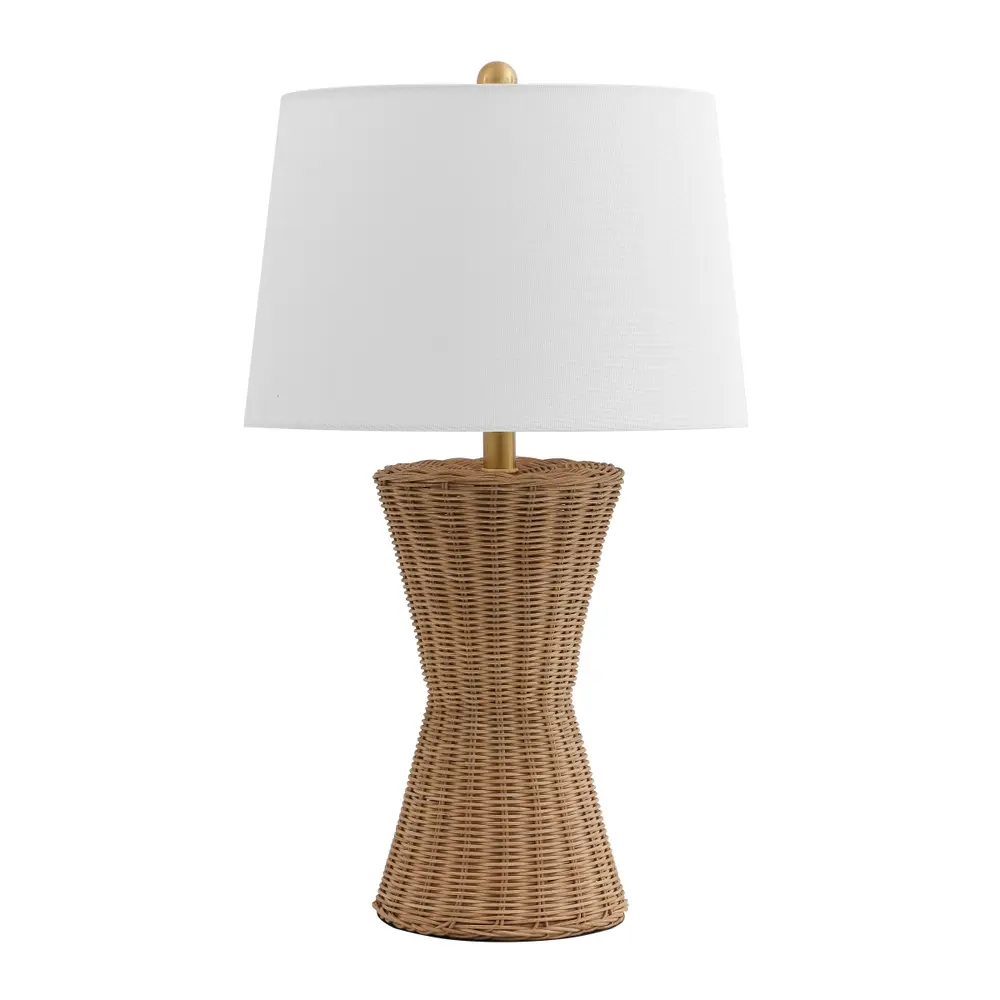 Aitana, 26 Inch, Natural, Rattan Table Lamp