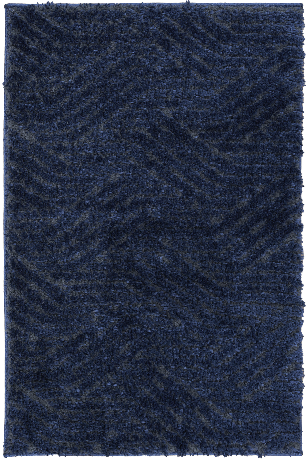 Calvin Klein Surfaces 2' x 3' Navy Shag Indoor Rug