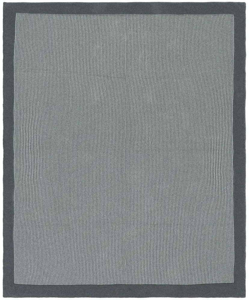 Franca, 50 X 60, Grey, Cotton Throw