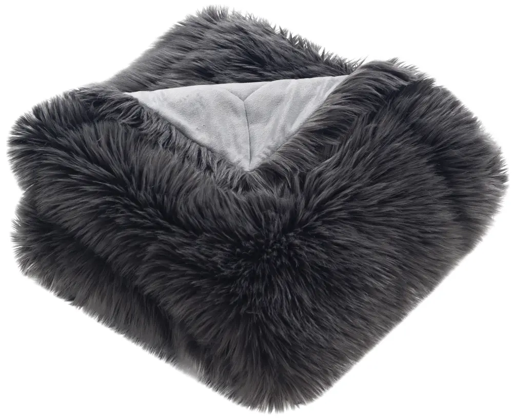 Faux Grey Shadow Fox