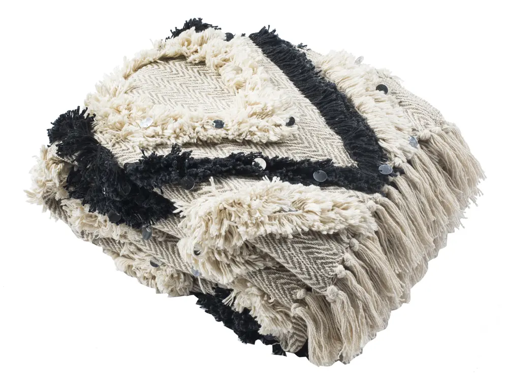 Lila Grace Fringe Throw