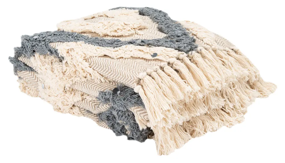 Lila Grace Fringe Throw