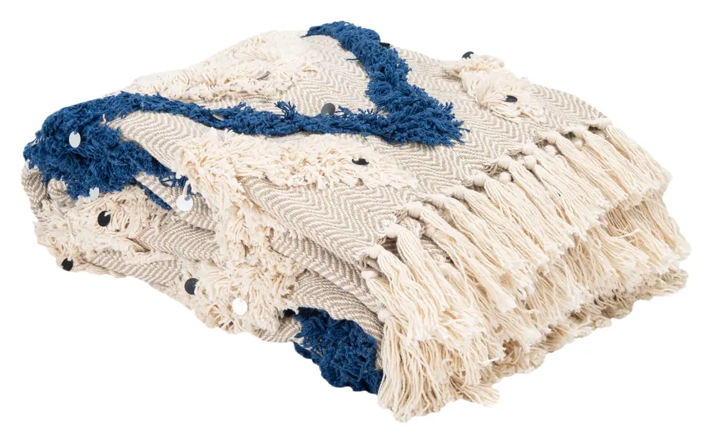 Lila Grace Fringe Throw