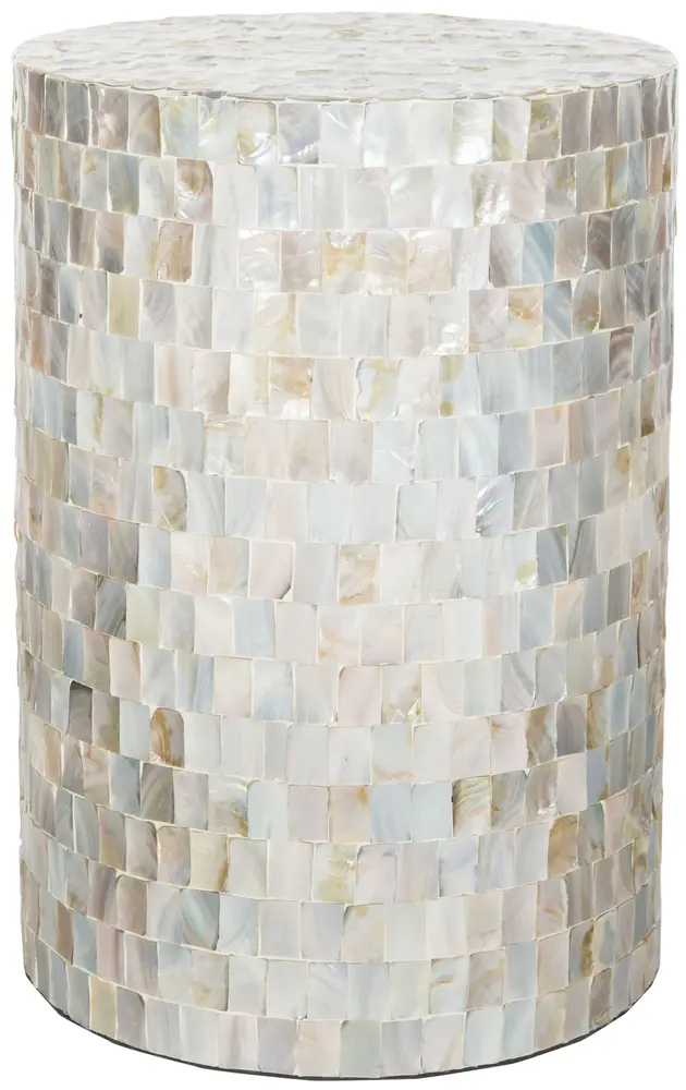Ariel Square Mosaic Round Stool