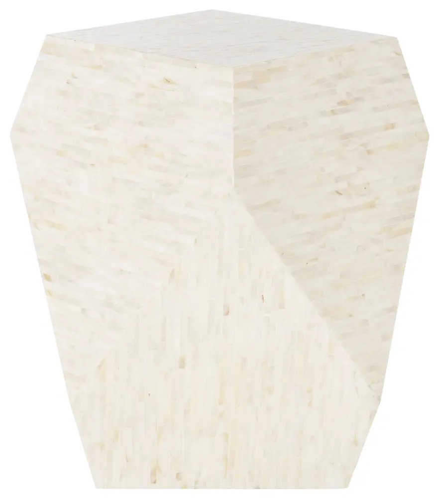 Lea Mosaic Geometric Side Table