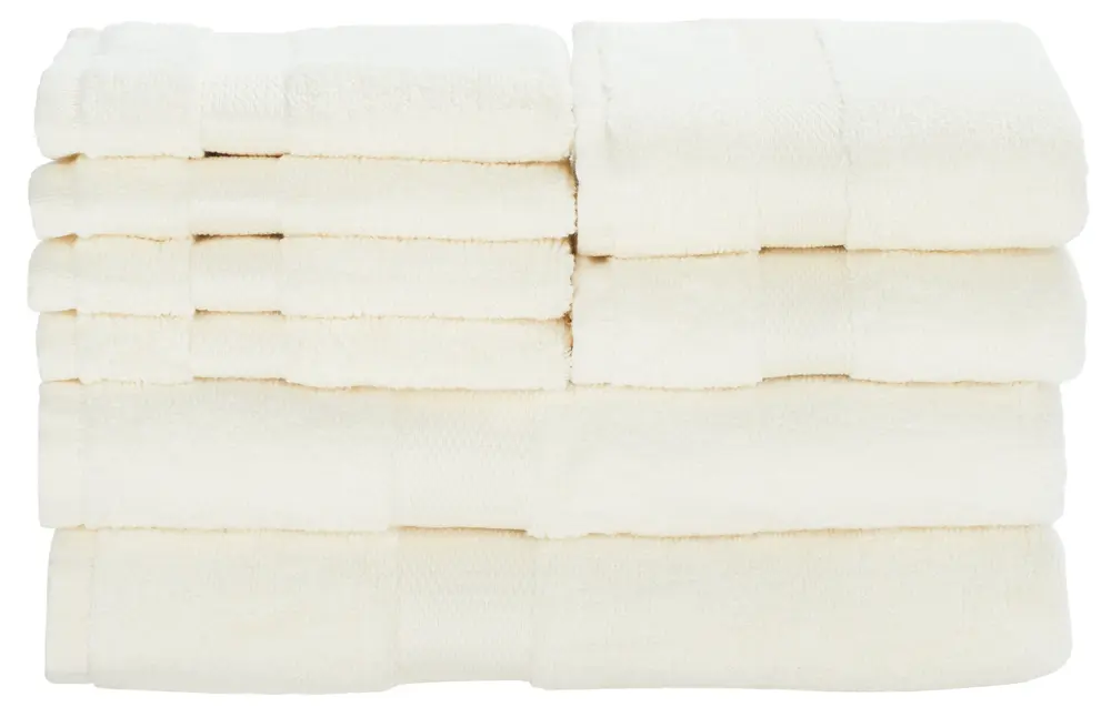 Plush 8 Pc Towel Bundle