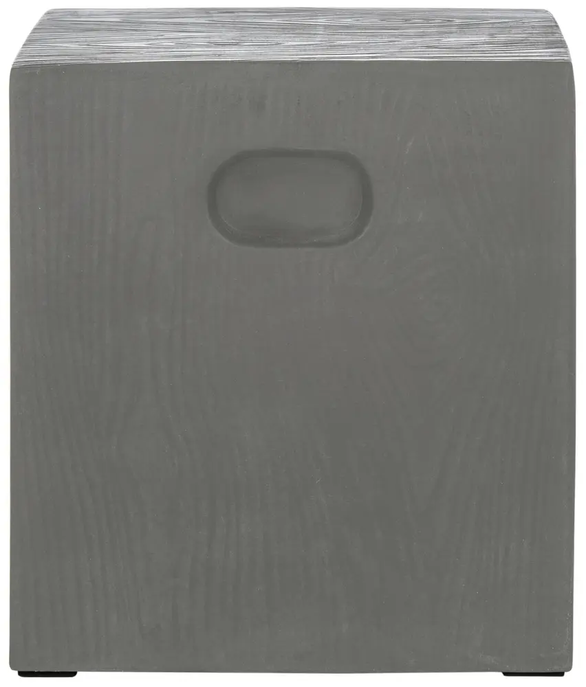 Cube Concrete Accent Stool