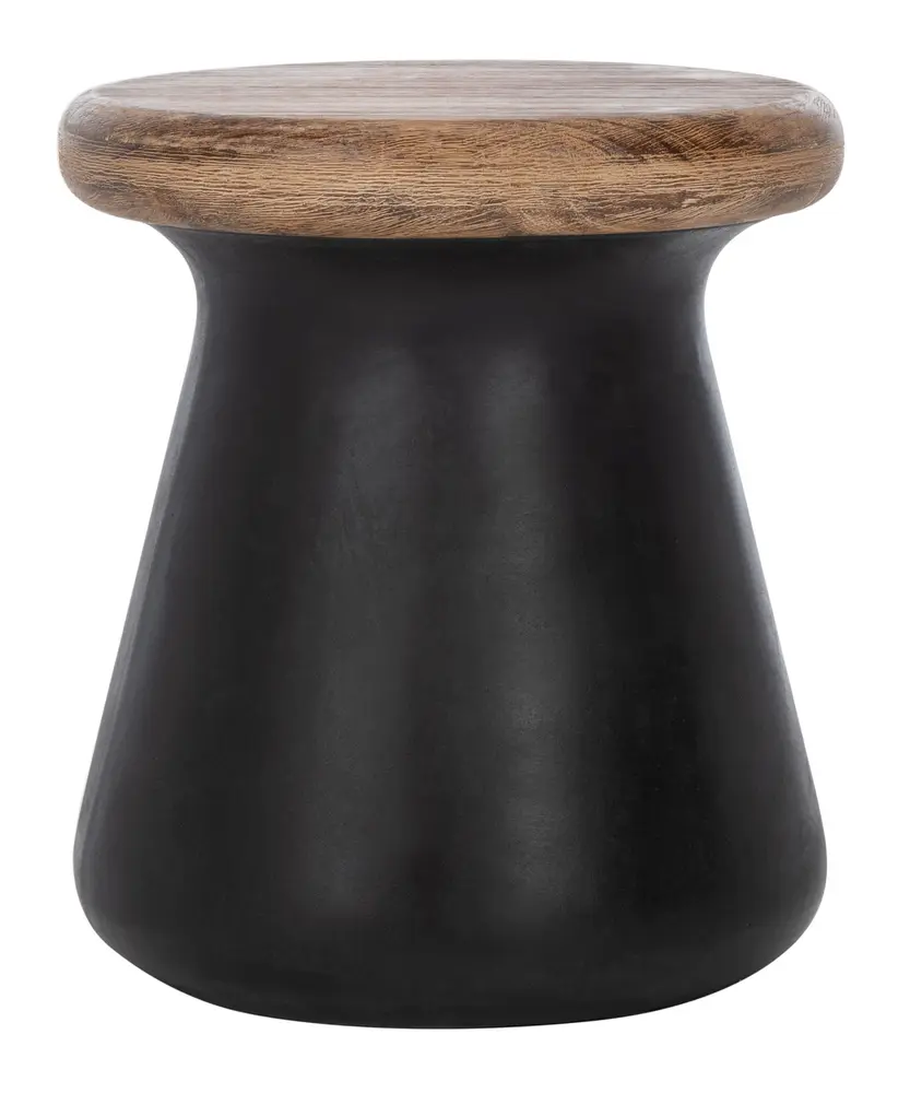 Button Concrete Accent Stool