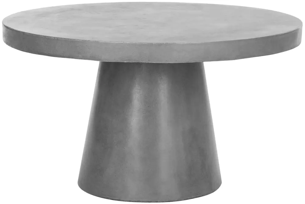 Delfia Concrete Round Coffee Table