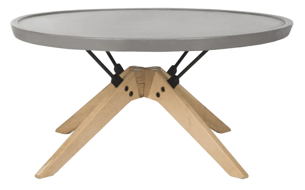 Bryson Concrete Round Coffee Table