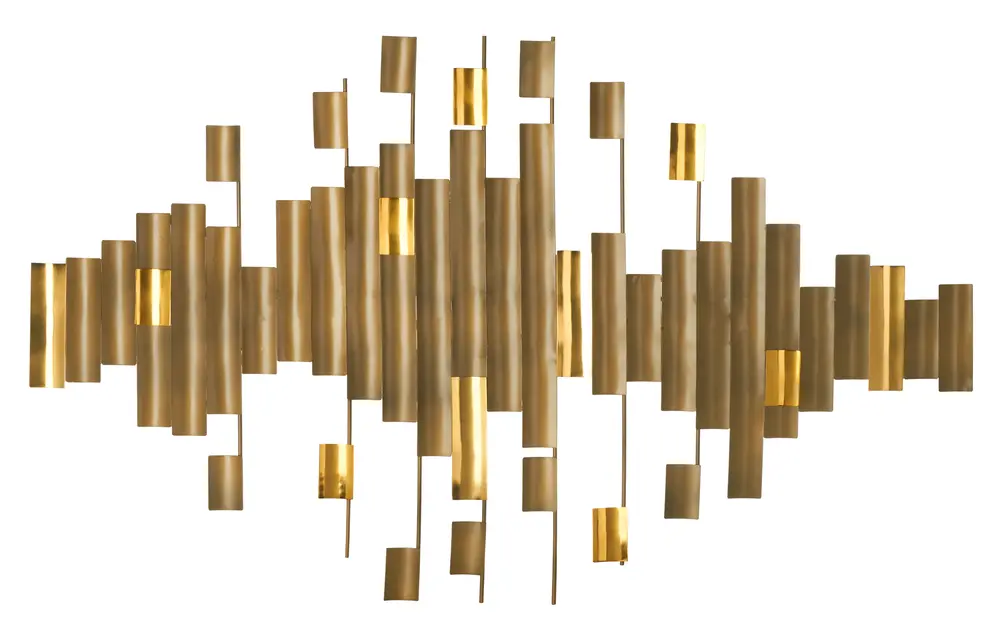 Rena, 32 Inch, Antique Brass, Iron/Steel Wall Decor