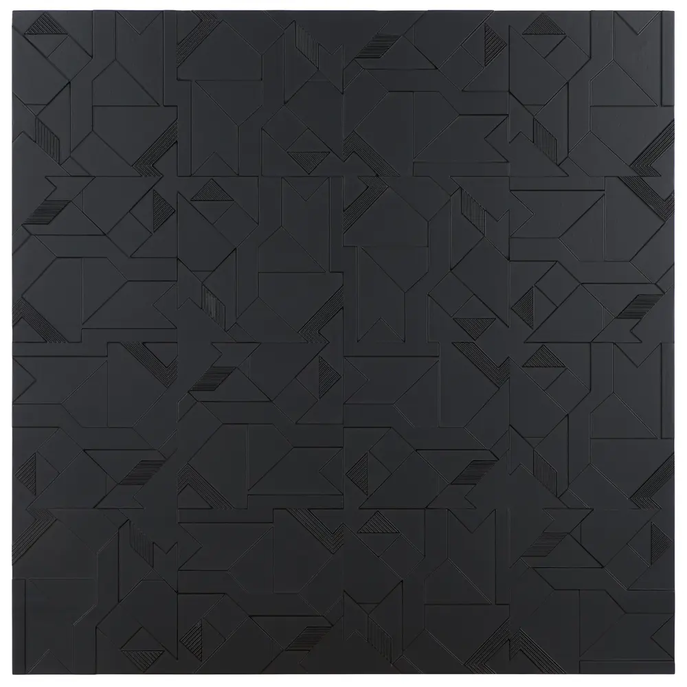 Emery 31.5 In, Black, Mdf Wall Decor