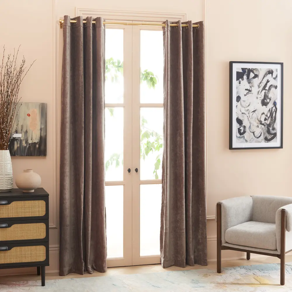 Voleria Window Treatment/Light Brown