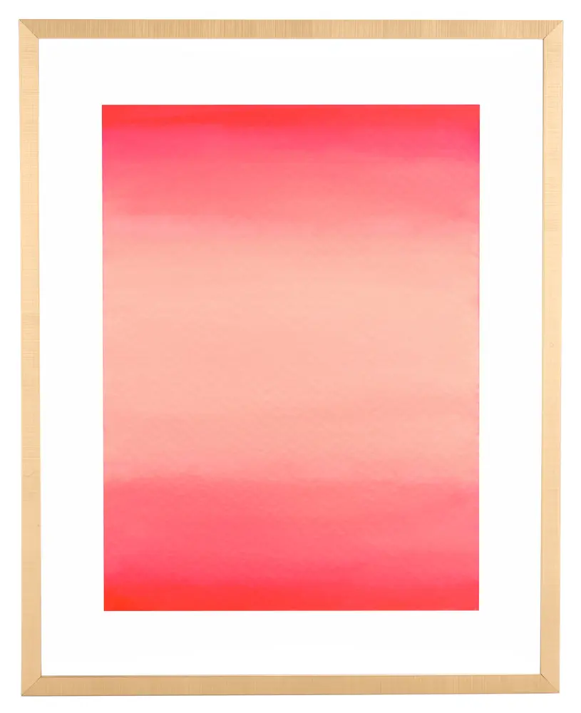 Legally Pink, 16 X 20 Inch, Hot Pink/Blush, Framed Wall Art
