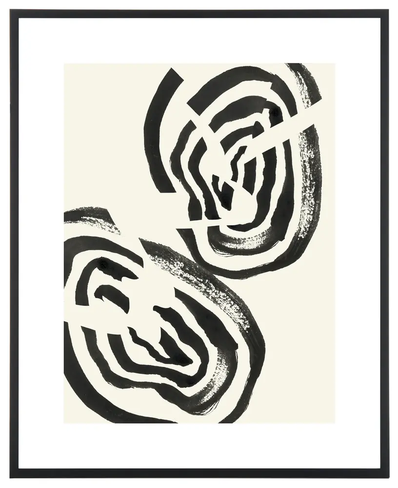 Breaking The Sound Barrier, 24 X 30 Inch, Ivory/Black, Framed Wall Art