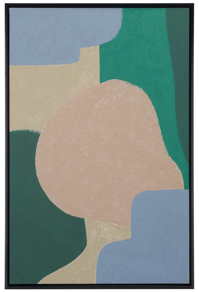 Sea Glass, 24 X 36, Framed Wall Art