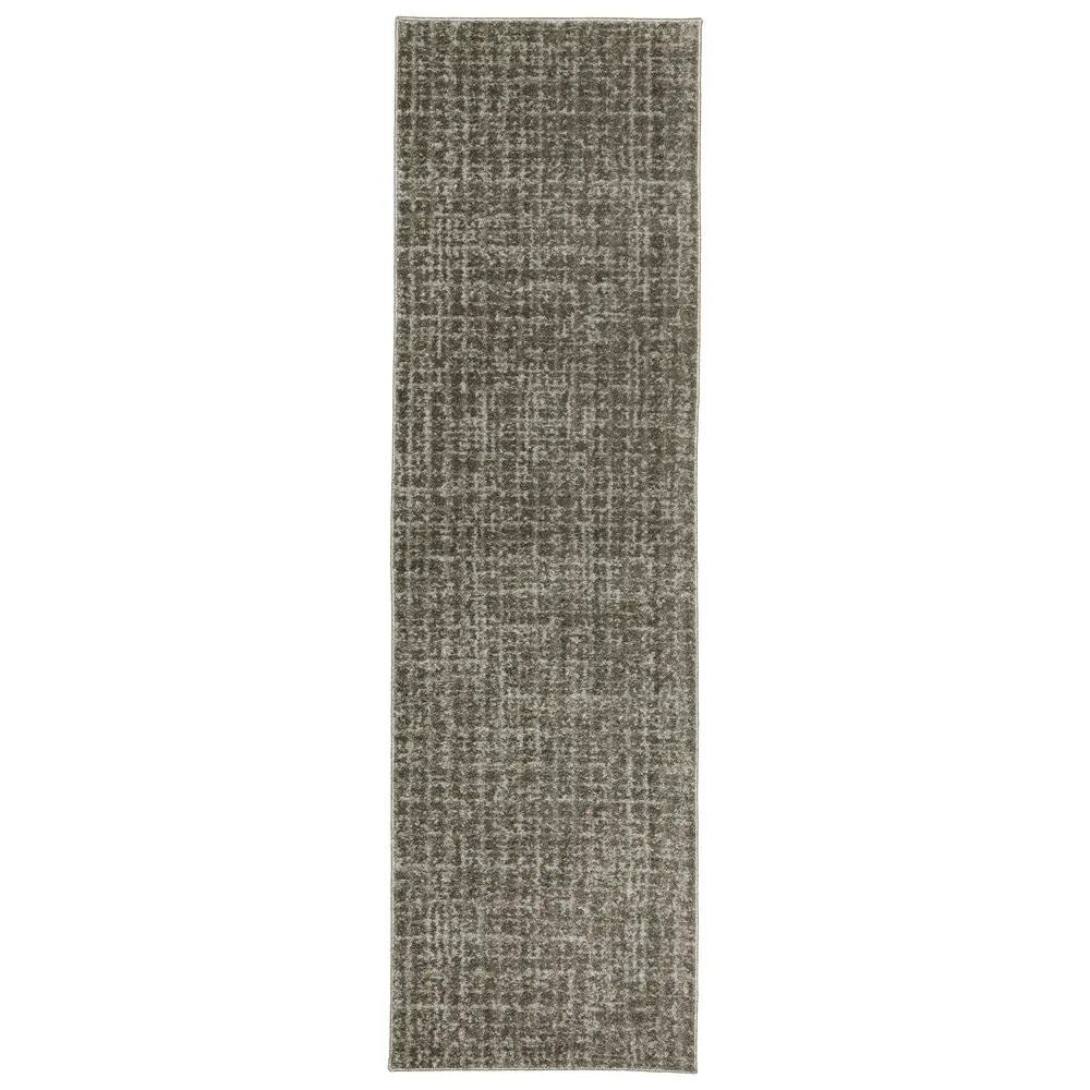Alton 090N9 Grey/ Beige Indoor Area Rug - 2'3