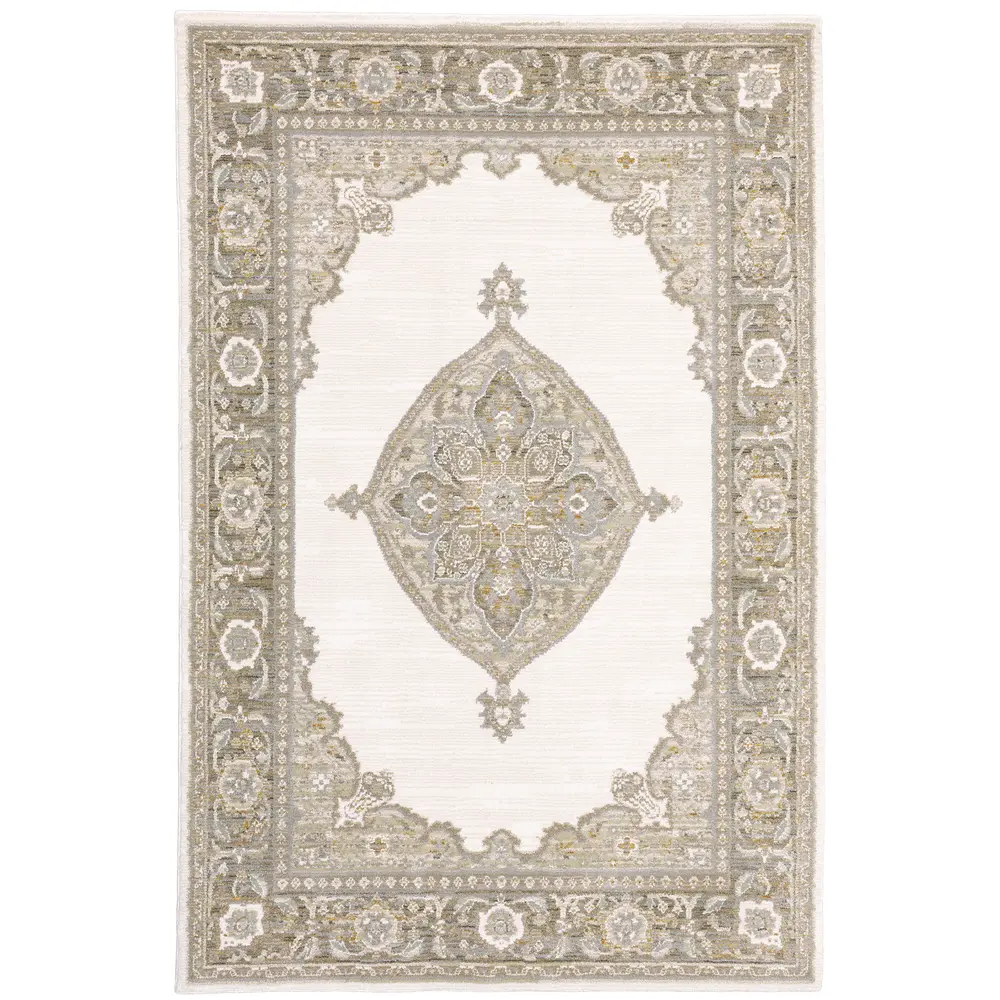 Andorra 7939D Beige/ Tan Indoor Area Rug - 10' x 13'2