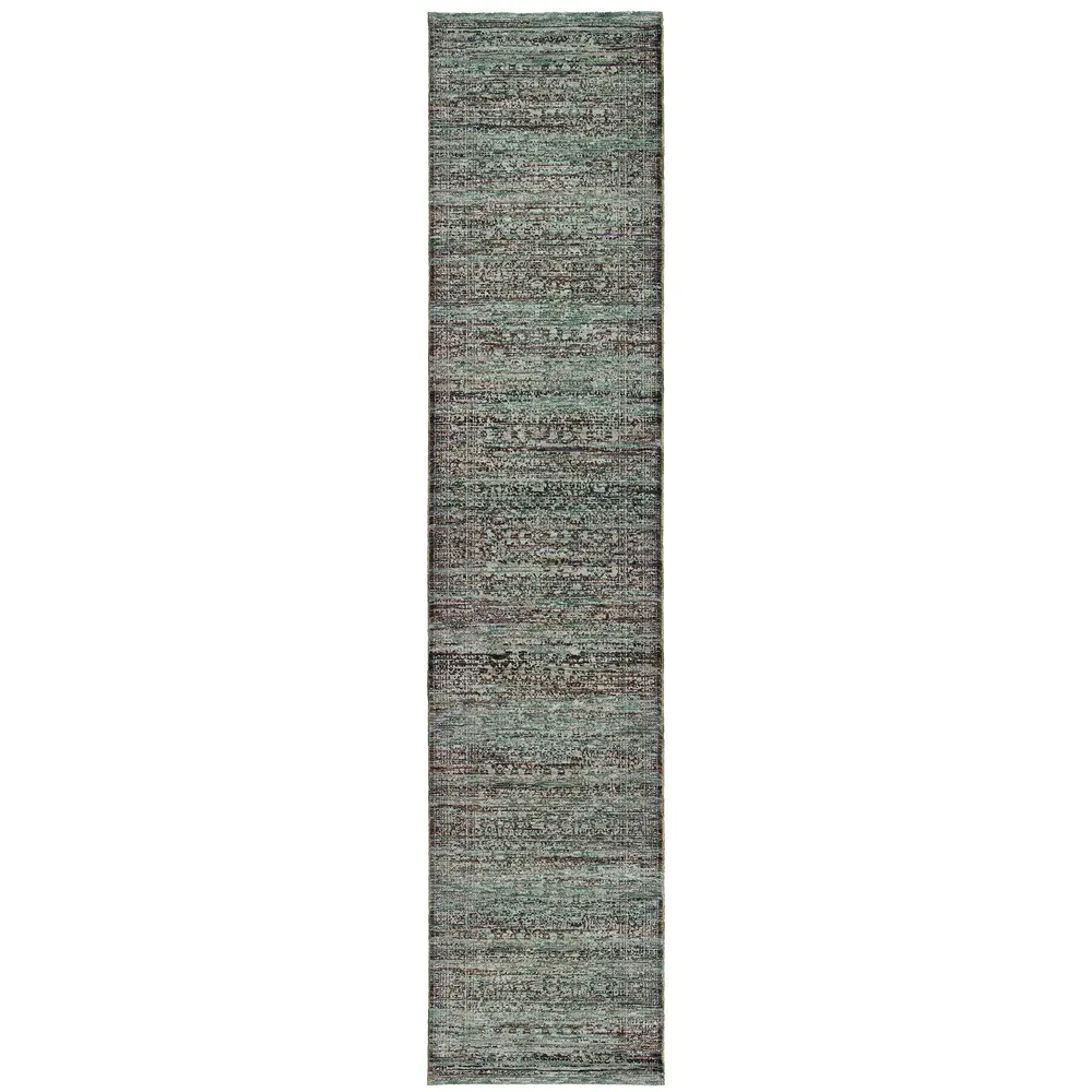 Andorra 7127A Blue/ Purple Indoor Area Rug - 2'6