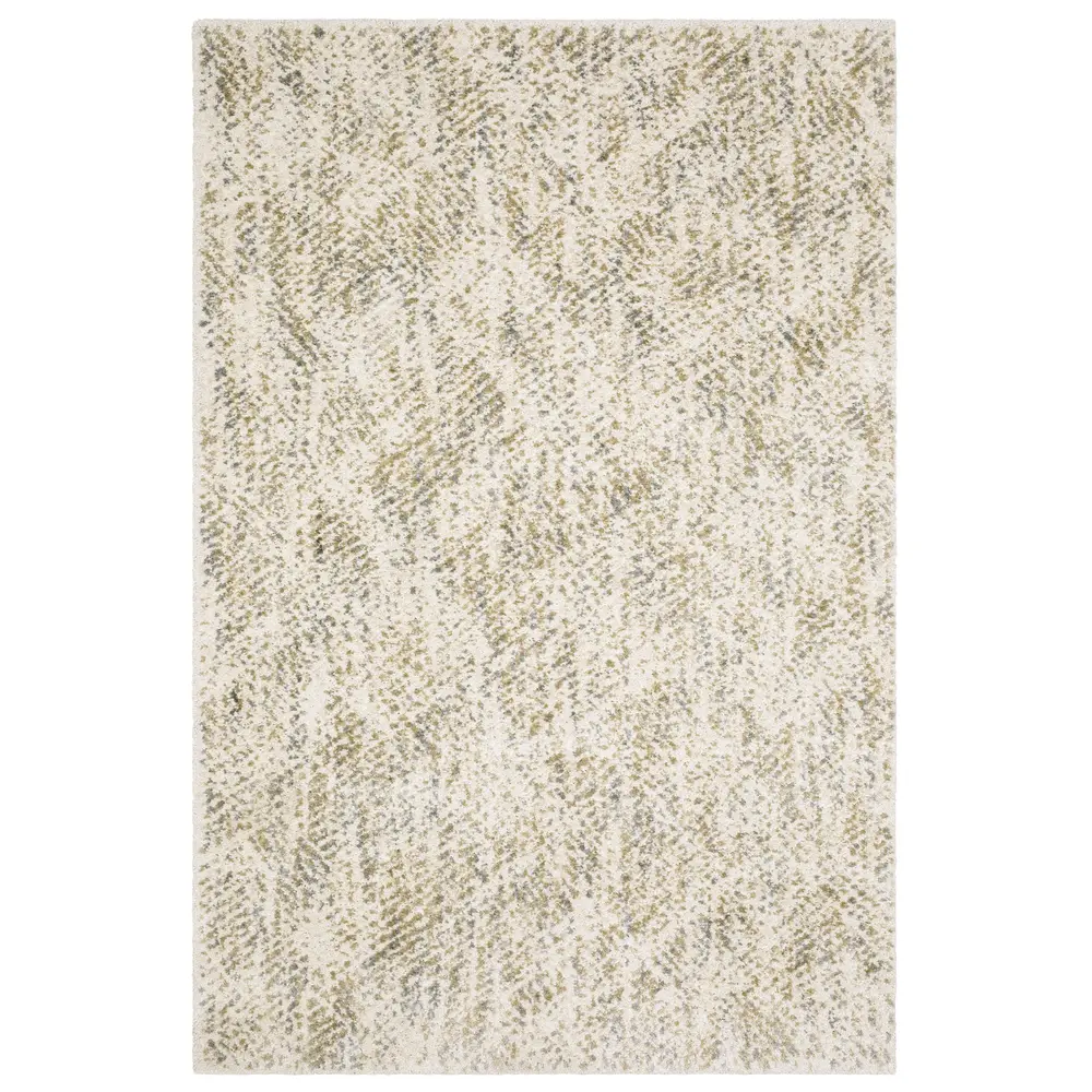 Aspen 3154E Ivory/ Gold Indoor Area Rug - 2'3