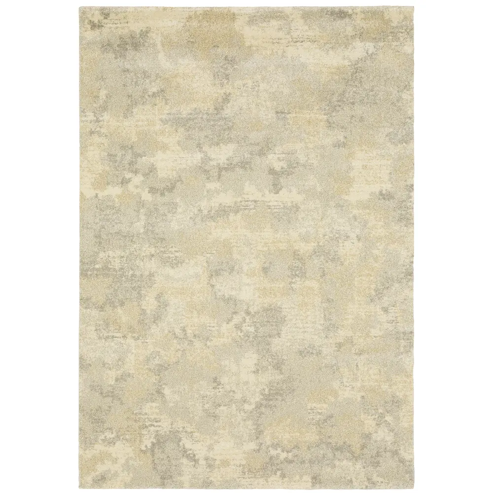 Astor 2268J Beige/ Grey Indoor Area Rug - 6'7