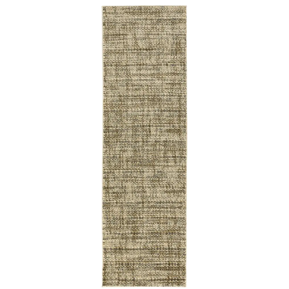 Astor 1449M Beige/ Brown Indoor Area Rug - 2'3