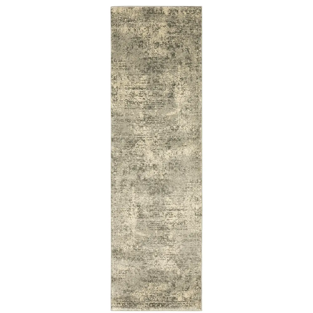 Astor 1806Q Beige/ Grey Indoor Area Rug - 2'3