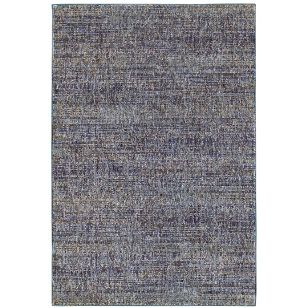 Atlas 8033F Purple/ Grey Indoor Area Rug - 10' x 13'2