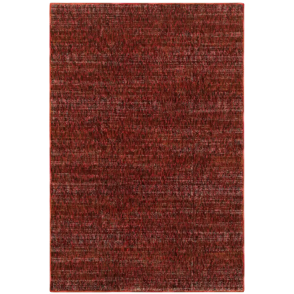 Atlas 8033K Red/ Rust Indoor Area Rug - 1'10