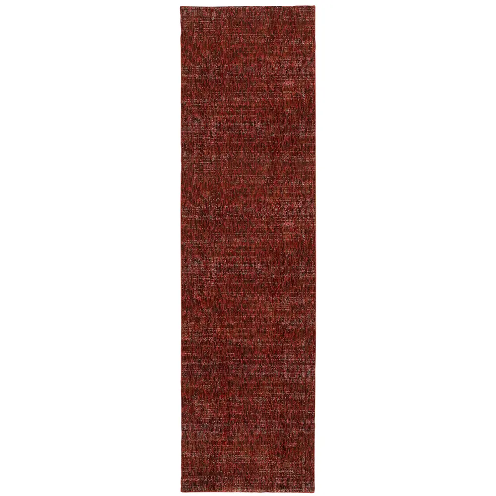 Atlas 8033K Red/ Rust Indoor Area Rug - 2'6