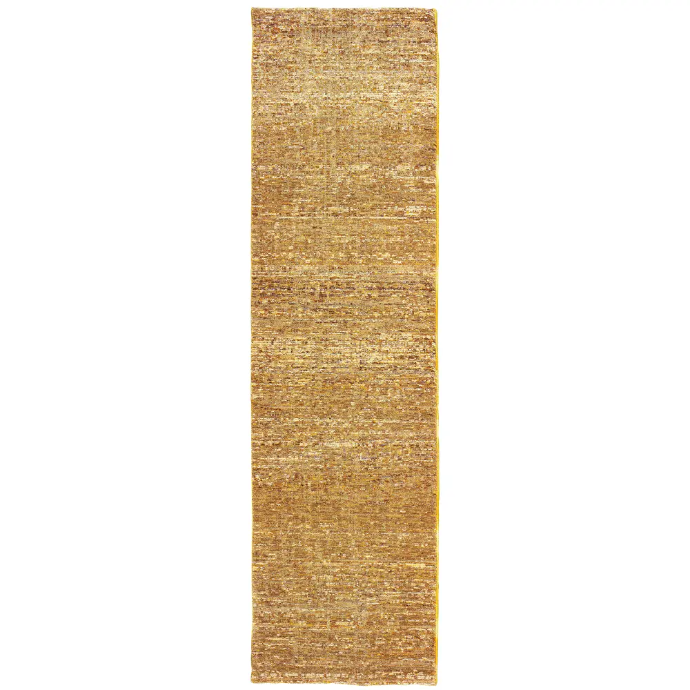 Atlas 8033R Gold/ Multi Indoor Area Rug - 2'6